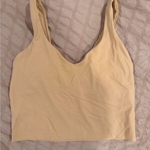 lululemon athletica Cream Align Tank Top